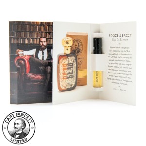 Парфюм Booze and Baccy с Рики Хол, мостра от Captain Fawcett